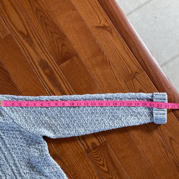 🍁Lands’ End beautiful womens medium grey very soft sweater turtleneck. - Picture 13 of 14